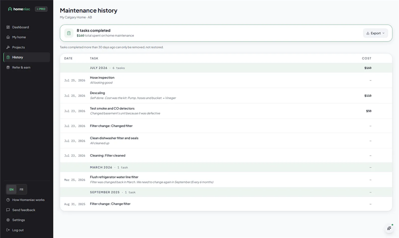 Homeniac screenshot 7