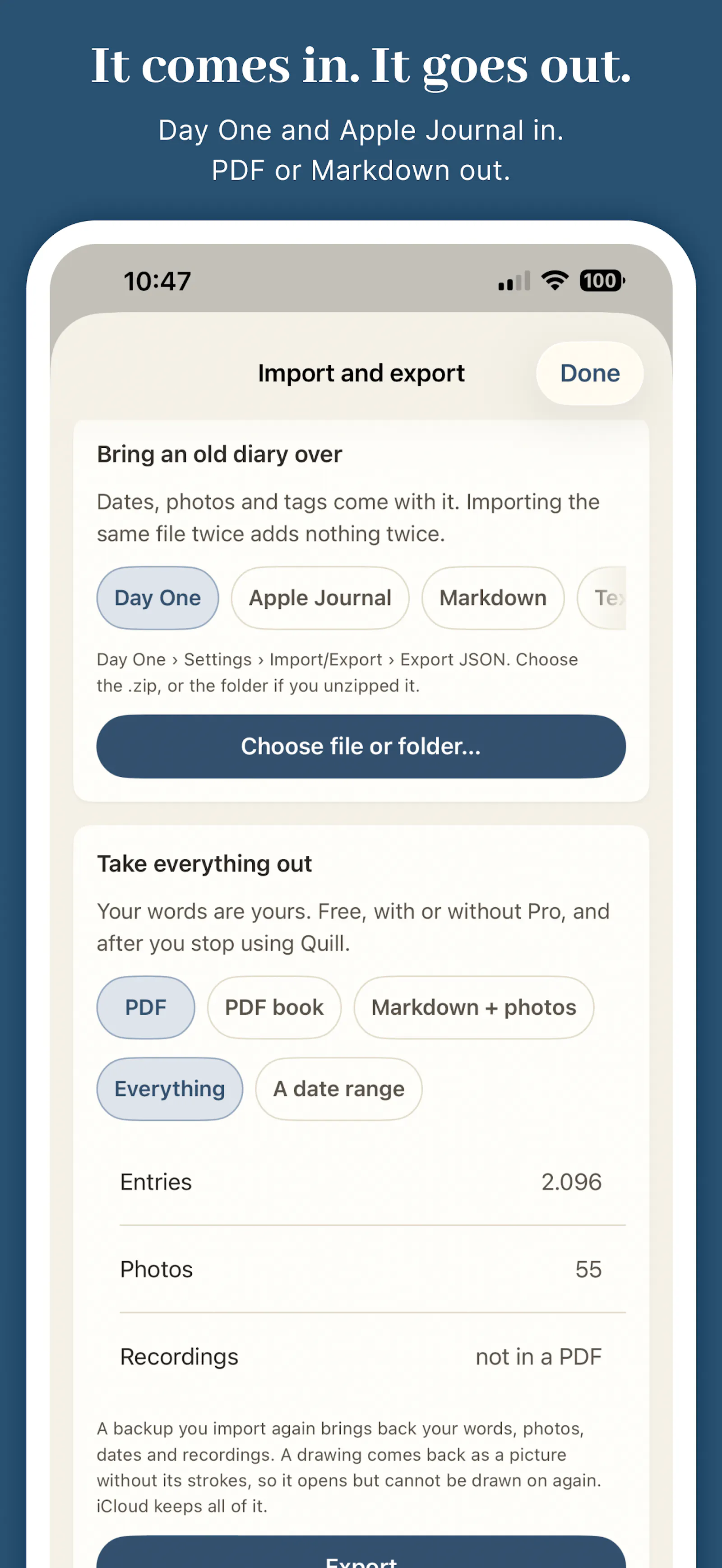 Quill screenshot 9