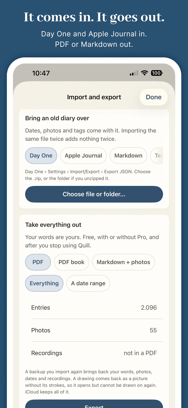 Quill screenshot 9