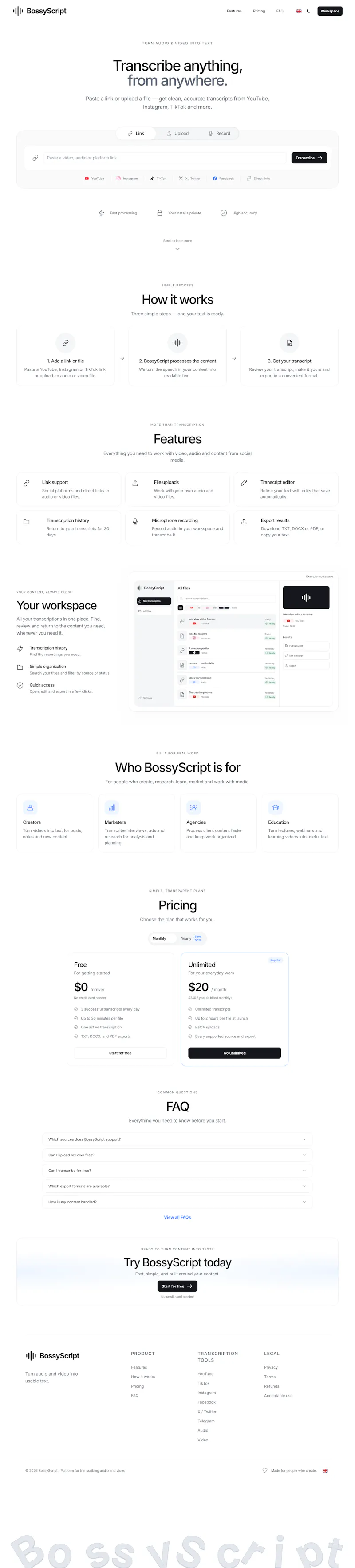 BossyScript screenshot 2