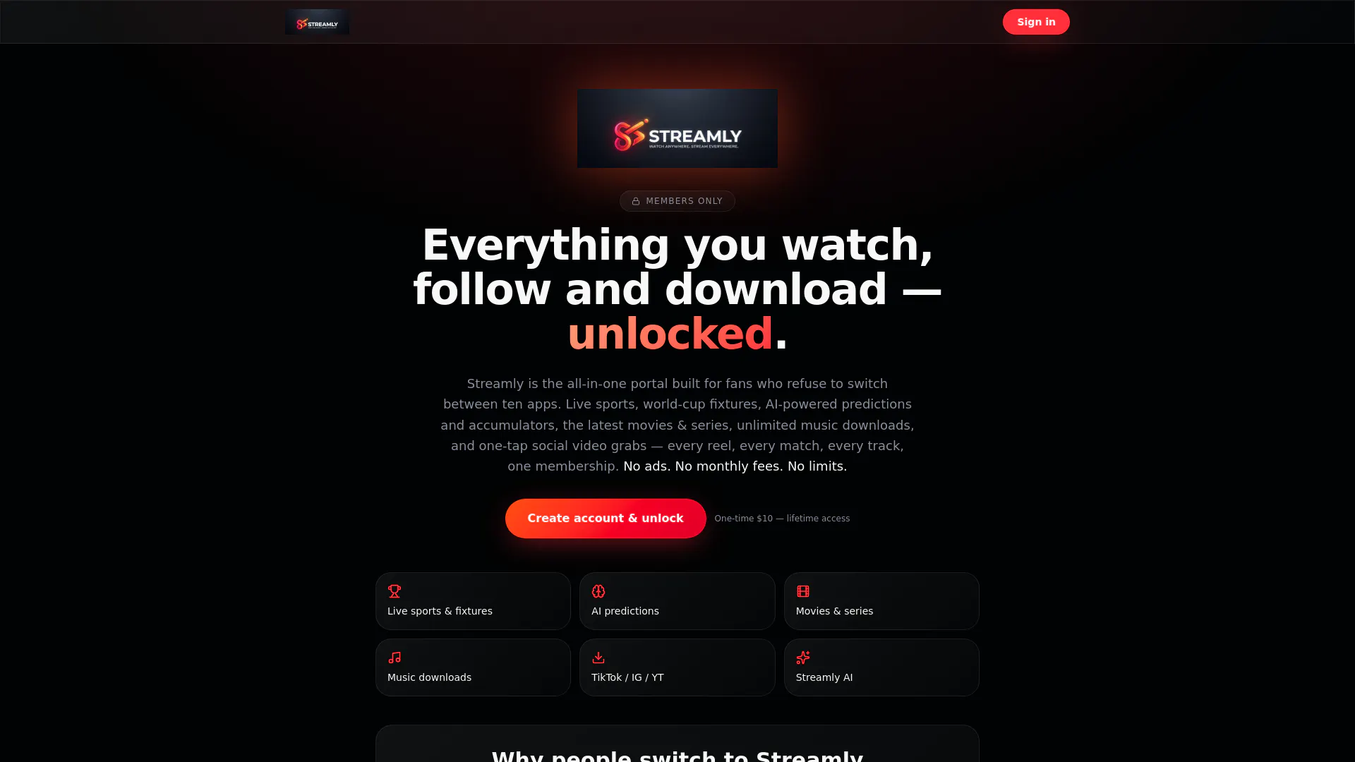 Streamly — Unlock Everything. One Place. gallery image