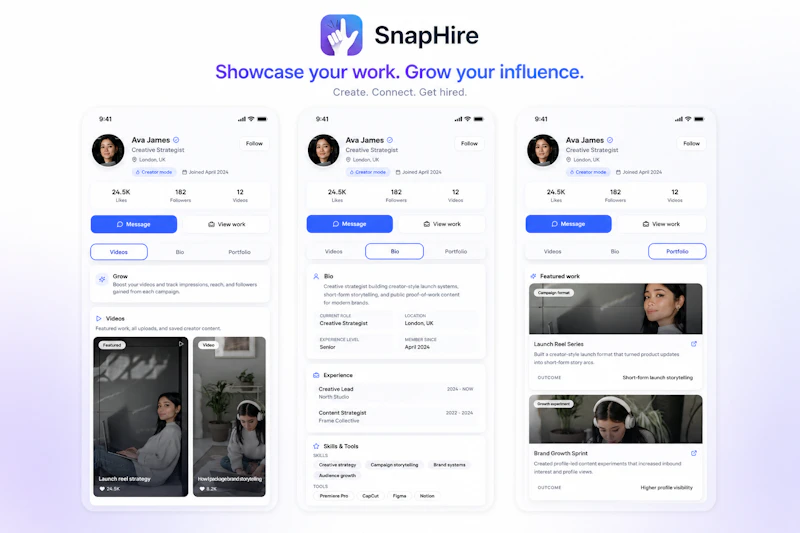 SnapHire screenshot 3
