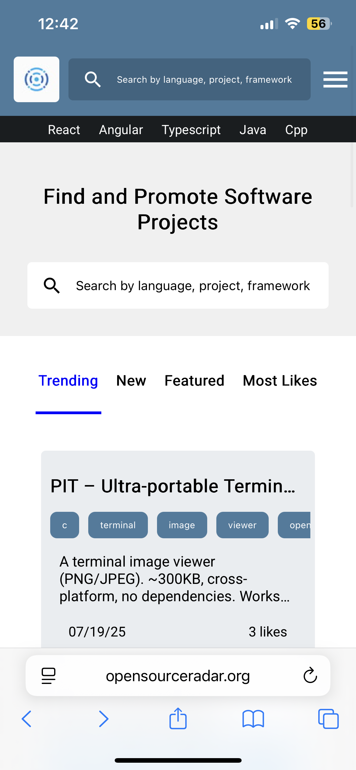 Open Source Radar gallery image