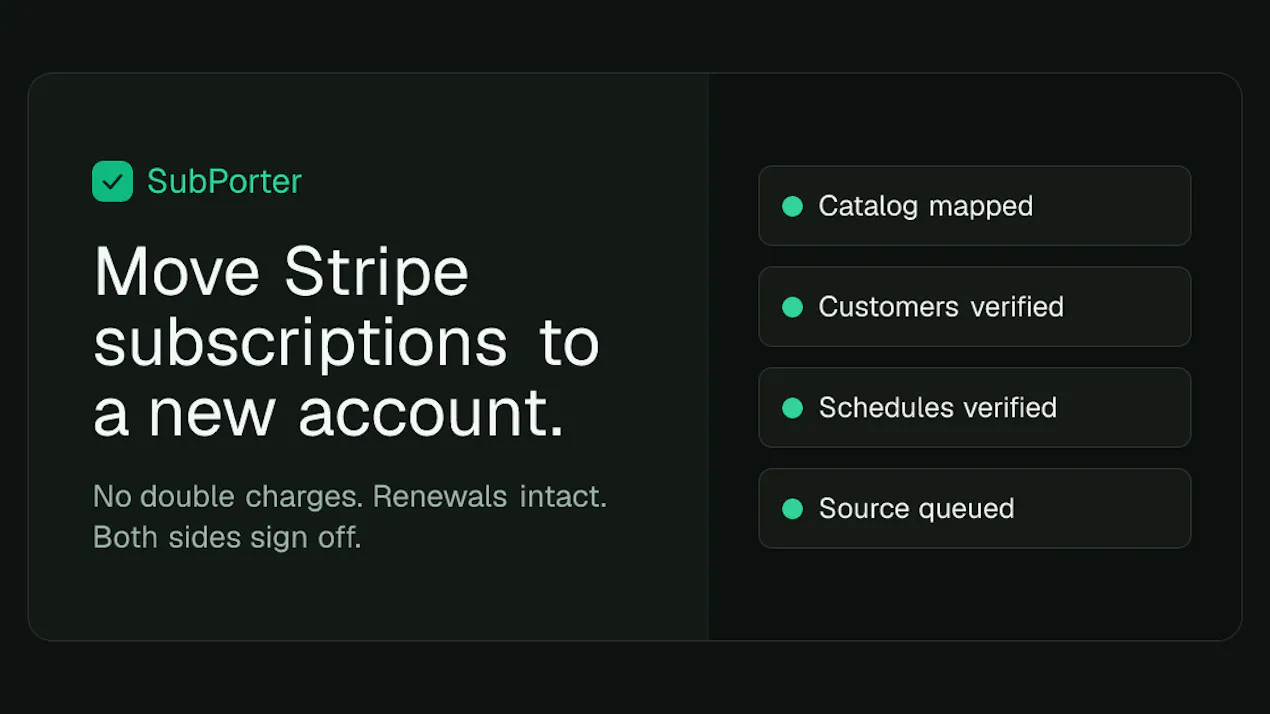 SubPorter product