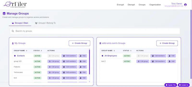 rFiler screenshot 5
