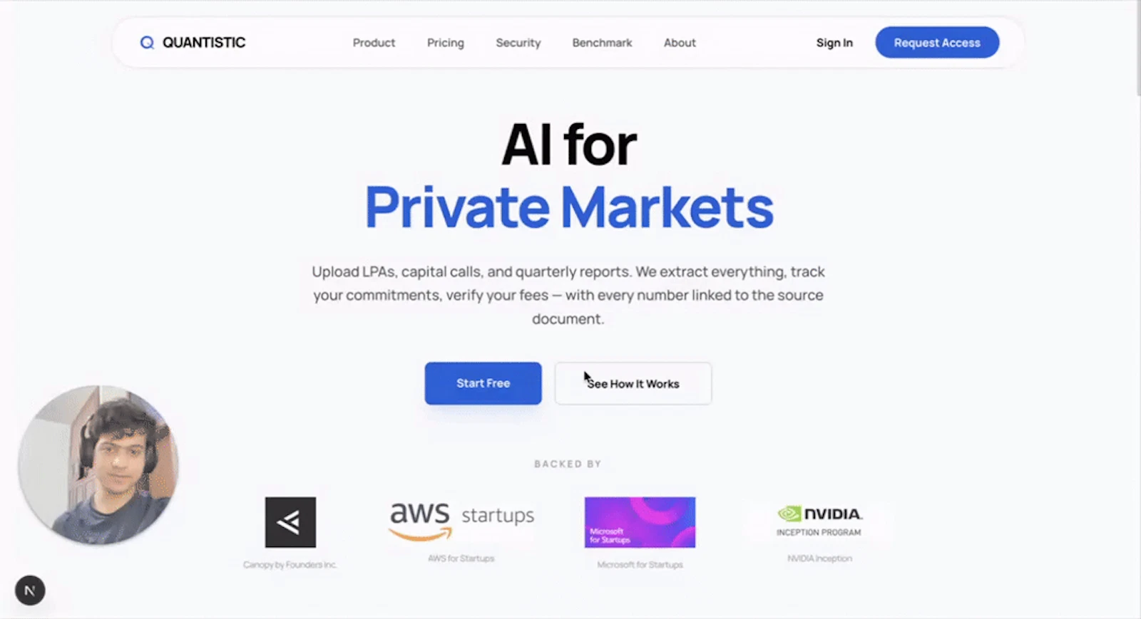QuantisticAI screenshot 1 (video preview)