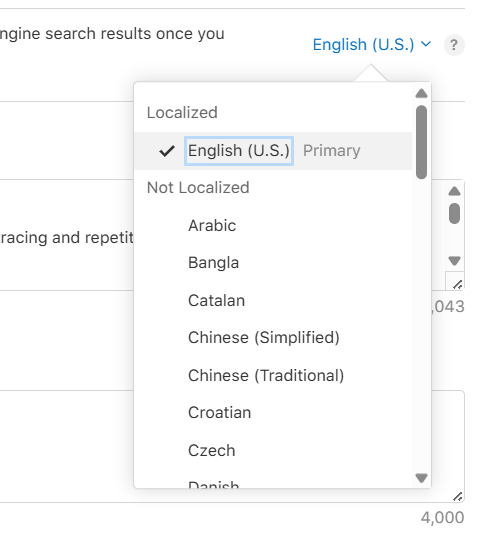 App Store Translation Assistant gallery image