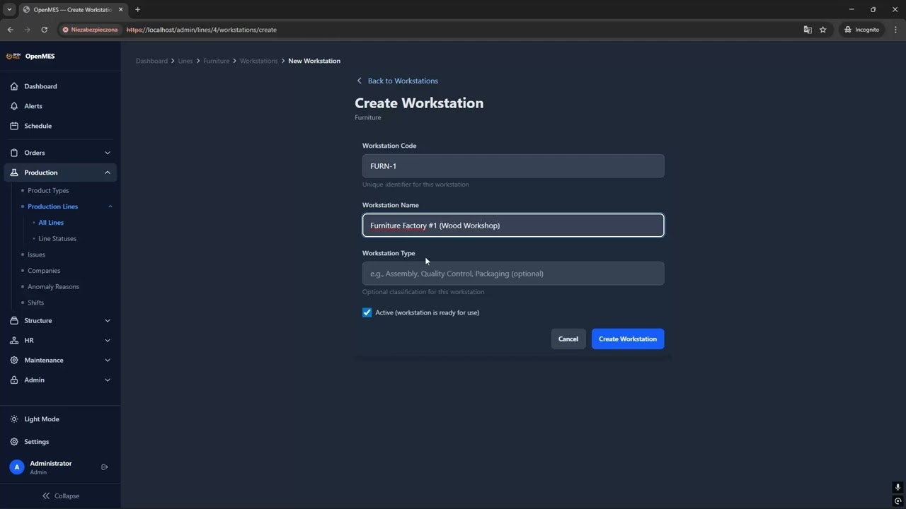Open MES gallery image