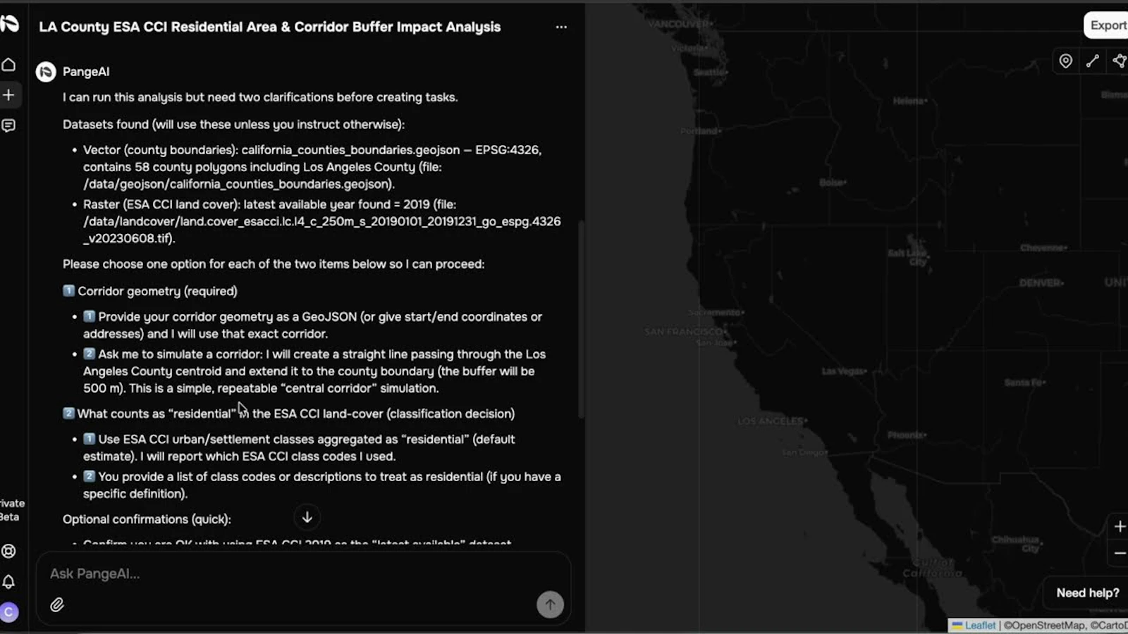 PangeAI screenshot 1 (video preview)