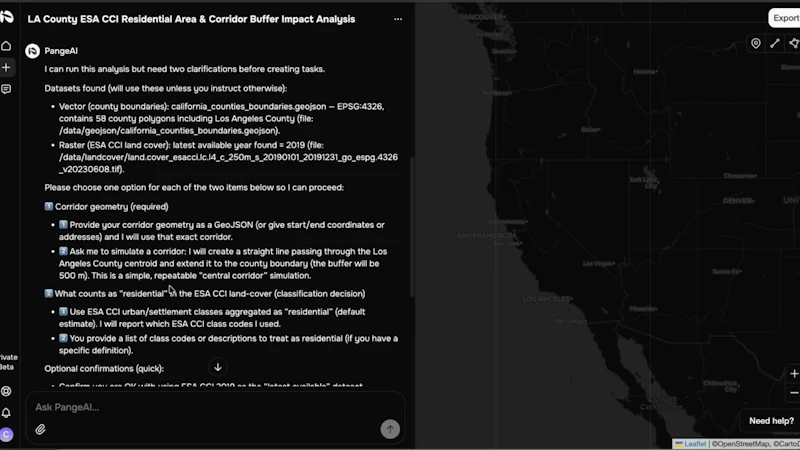 PangeAI screenshot 1 (video preview)