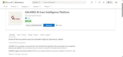 Galimed Ai health Platform gallery image