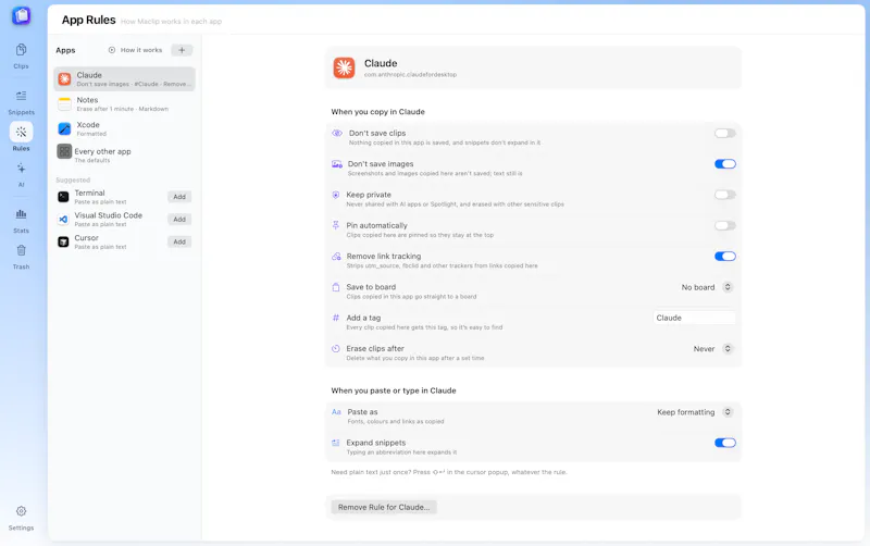 Maclip screenshot 3