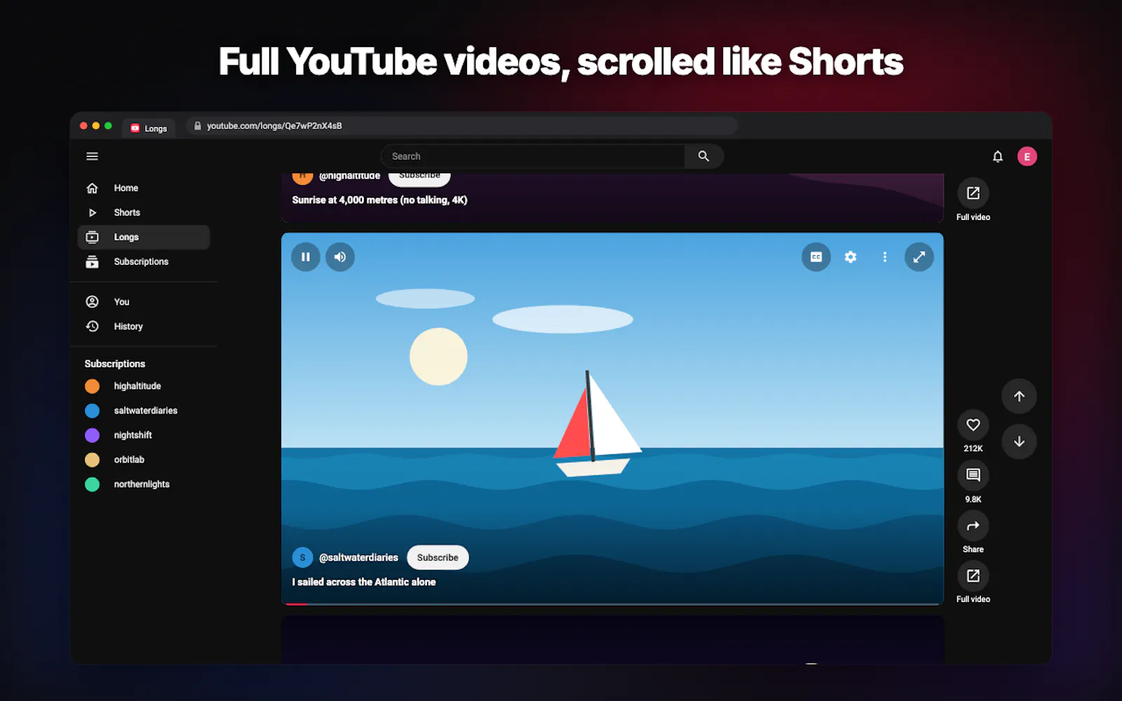 YT Longs screenshot 7