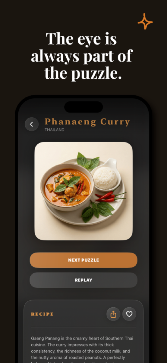 ZEST Culinary Puzzle Game FREEBIE - Screenshot 4 showing product features and functionality