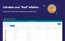 Personal Inflation Calculator for India media 2