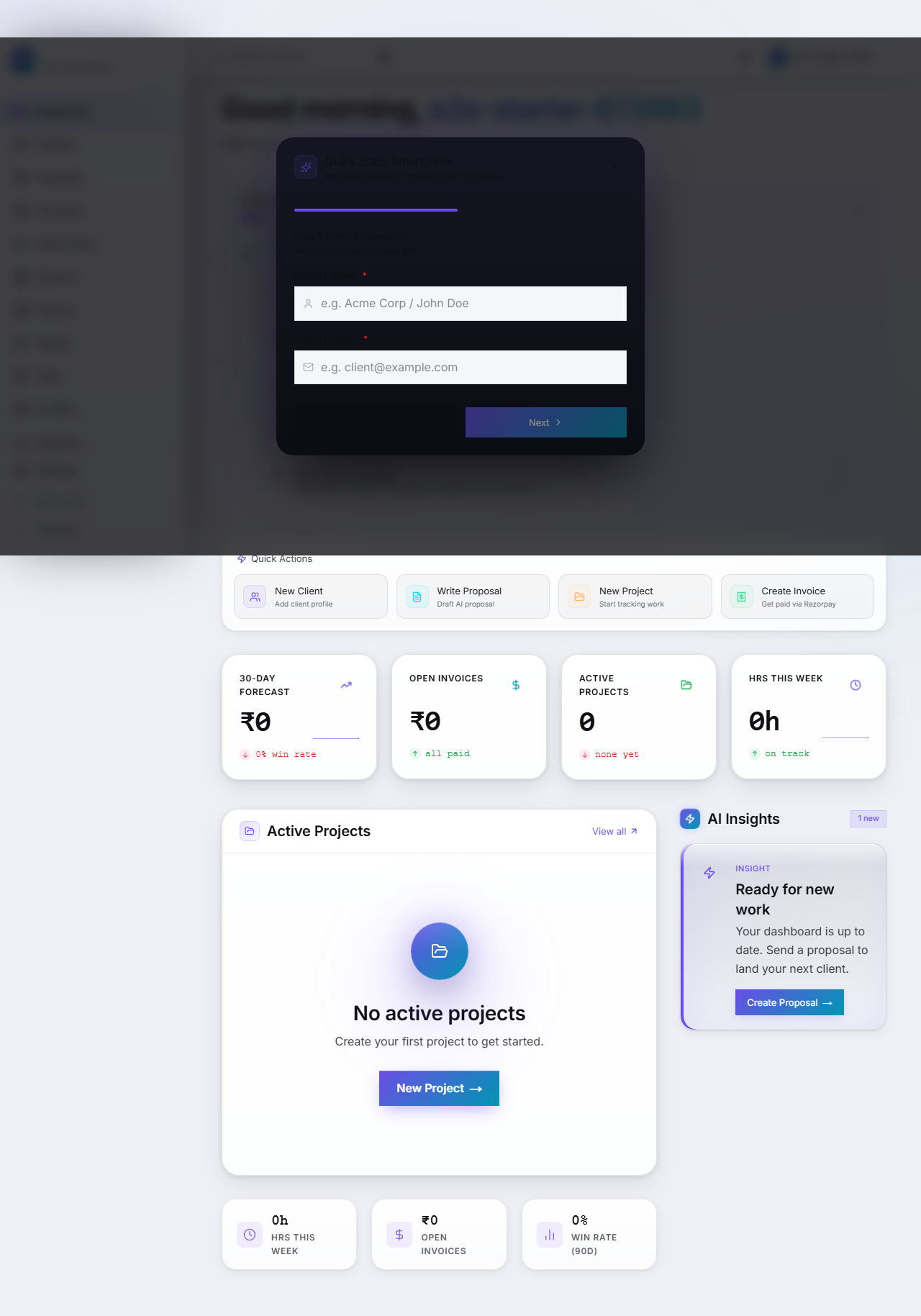 Lanceio — Freelance Management Tool  gallery image