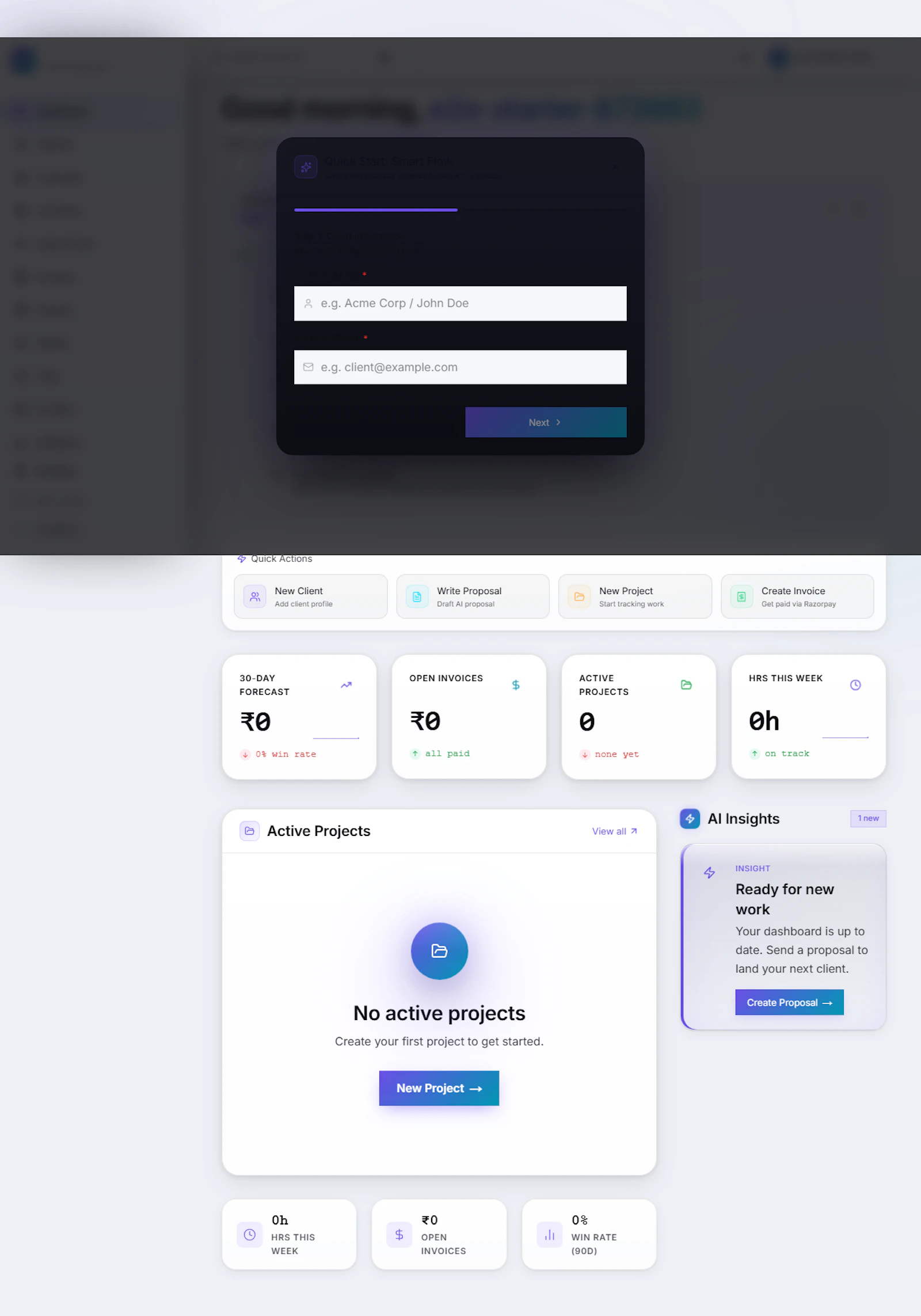 Lanceio — Freelance Management Tool  screenshot 2
