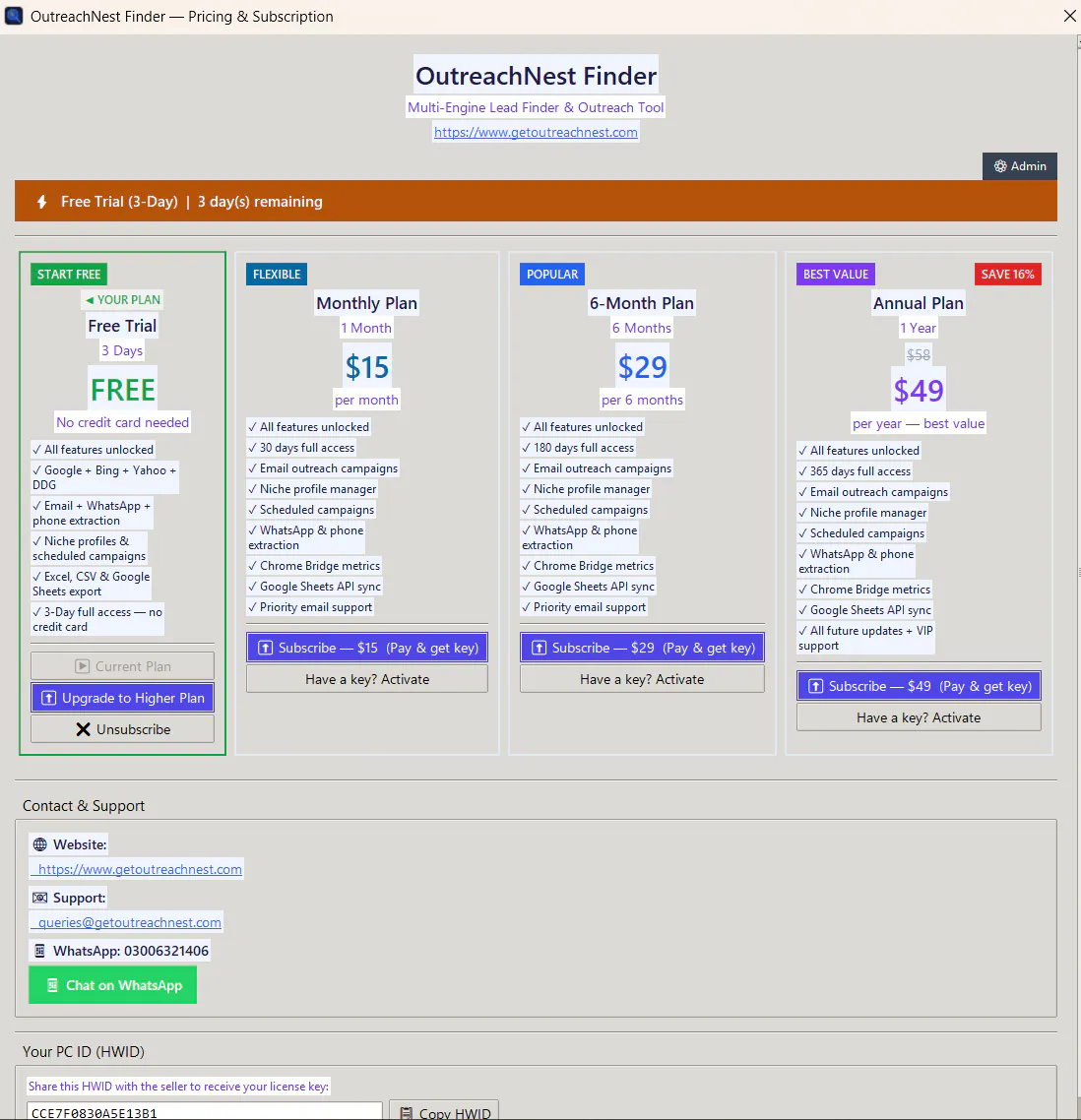 OutreachNest Finder gallery image