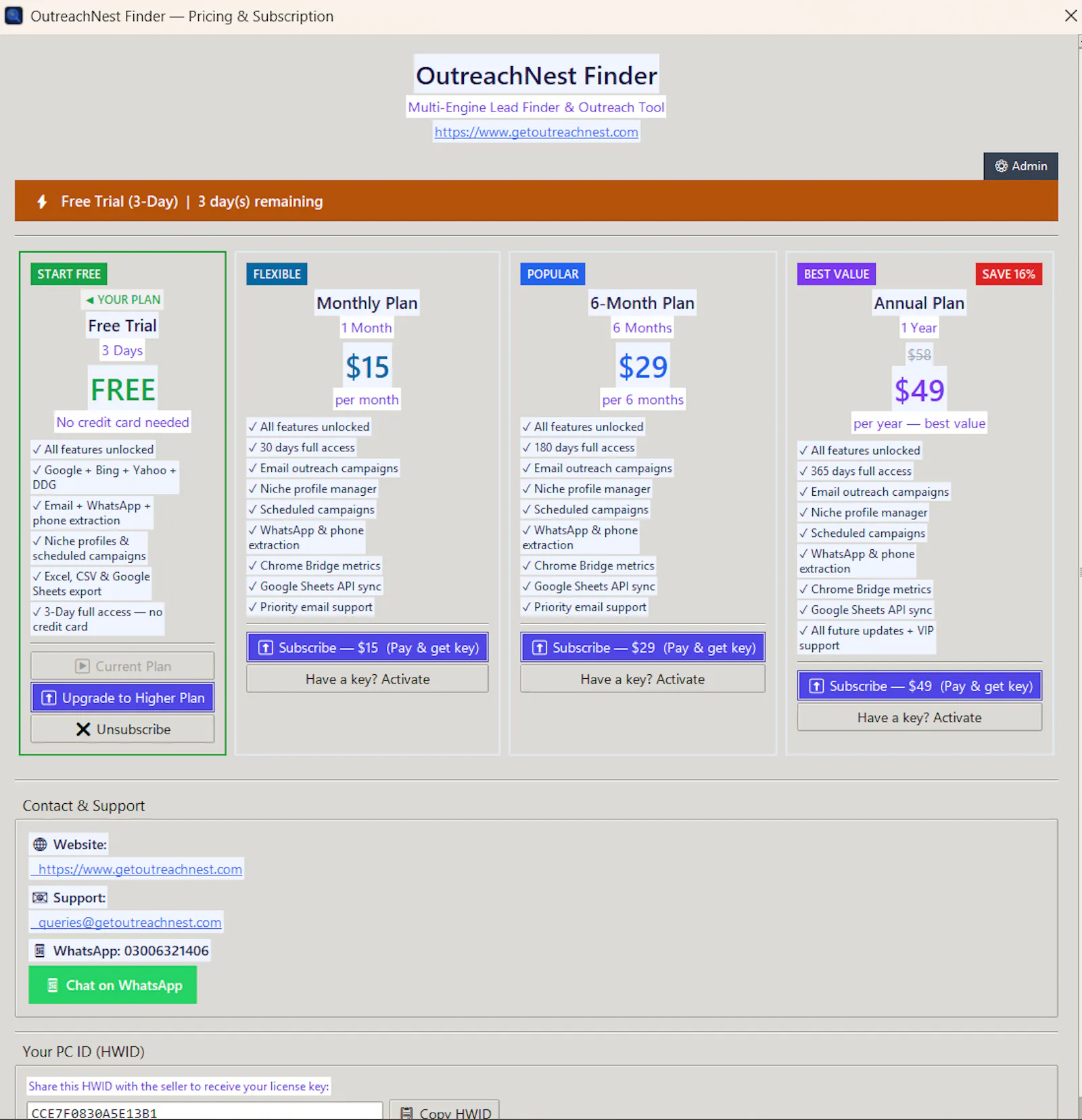 OutreachNest Finder screenshot 3