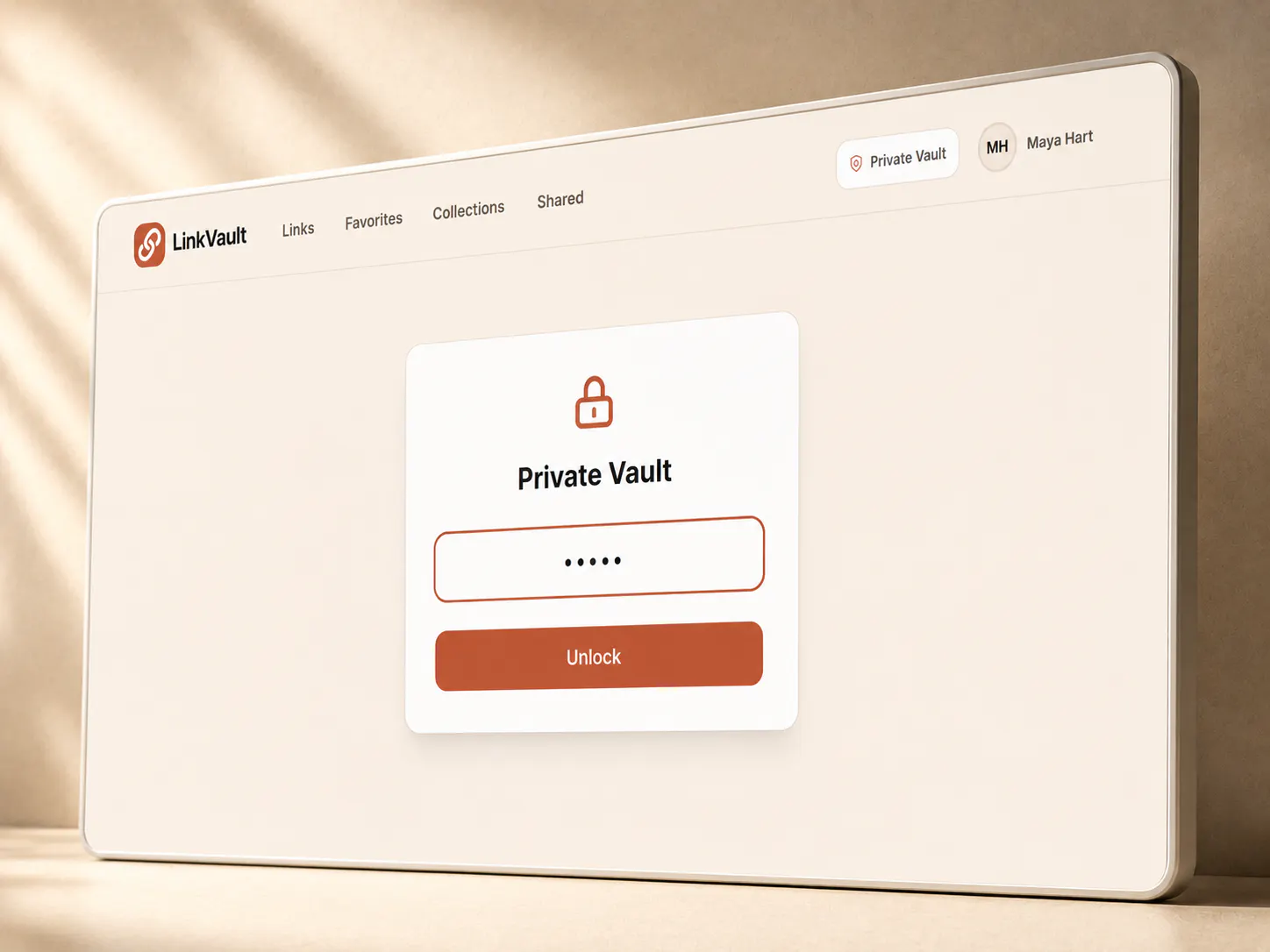 LinkVault screenshot