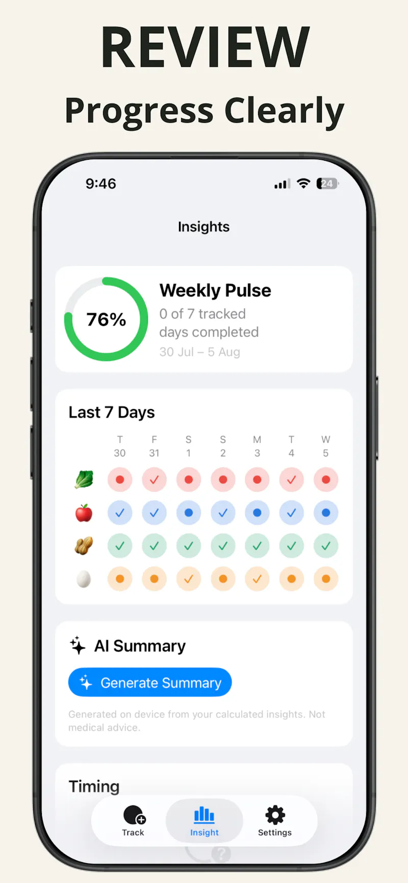 Bite4: Health Food Tracker screenshot 7
