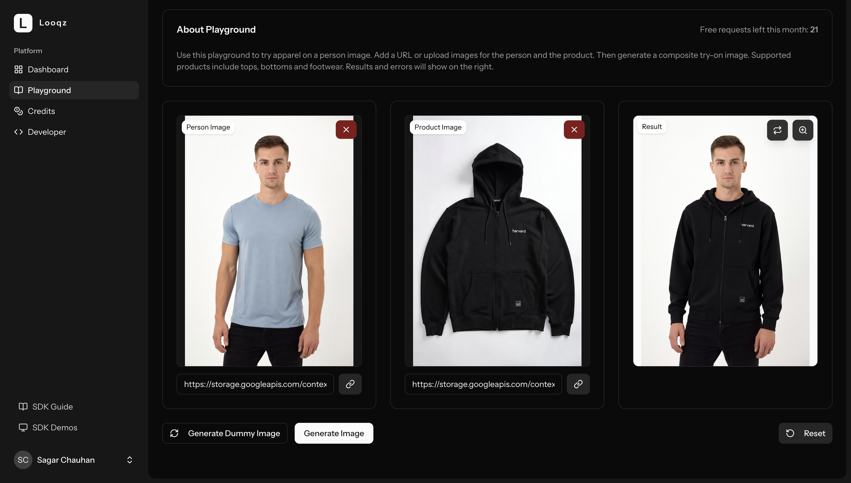 Looqz - AI Virtual Try-ON gallery image
