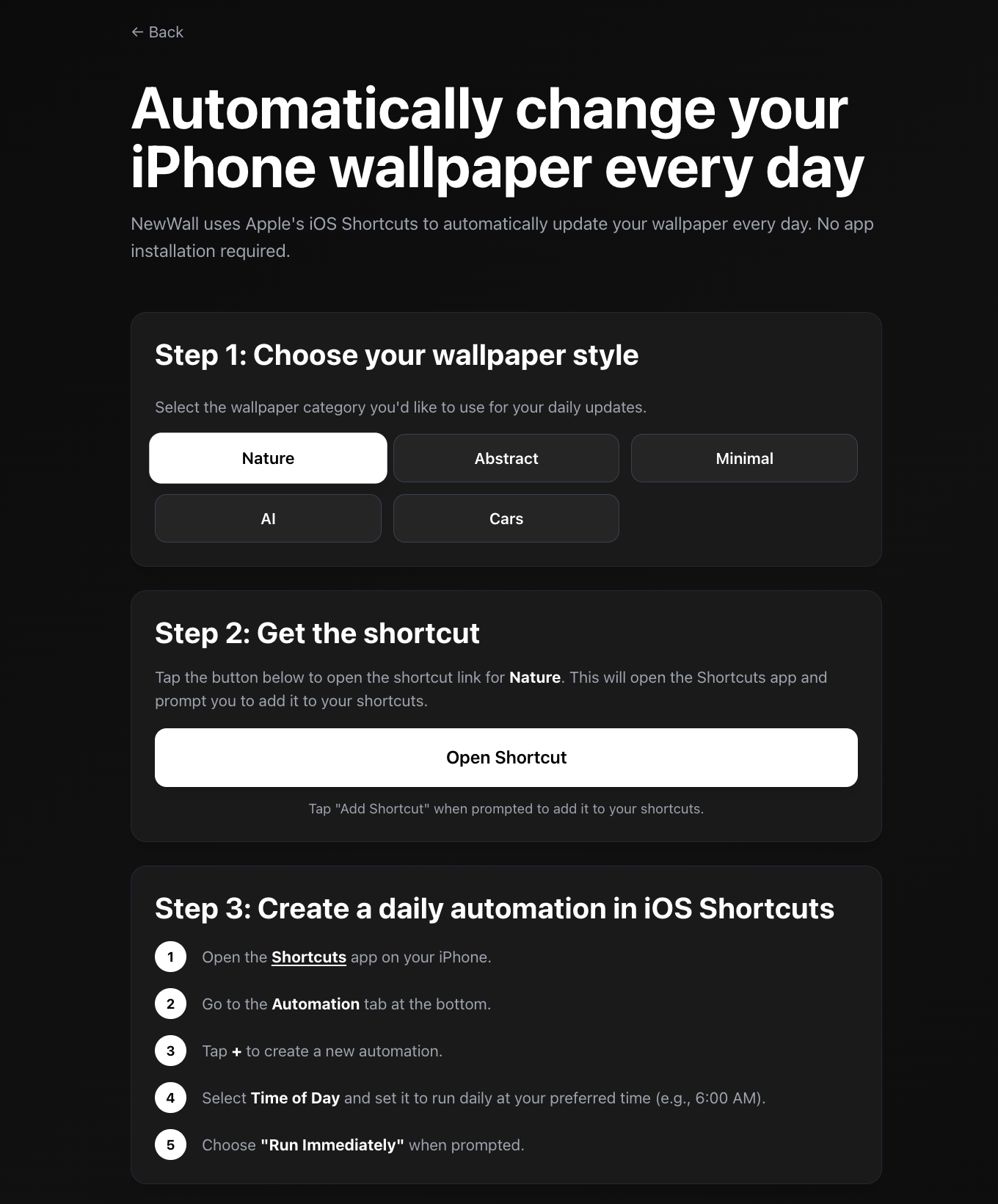 NewWall - Screenshot 3 showing product features and functionality
