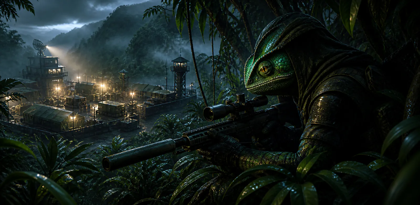 Chameleon Sniper: Offline FPS screenshot 2