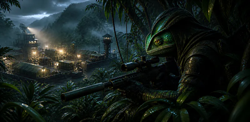 Chameleon Sniper: Offline FPS screenshot 2