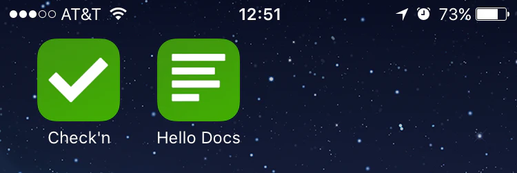 Home Screen Docs