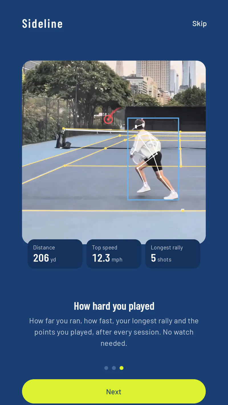 Sideline - Tennis Coach screenshot 4