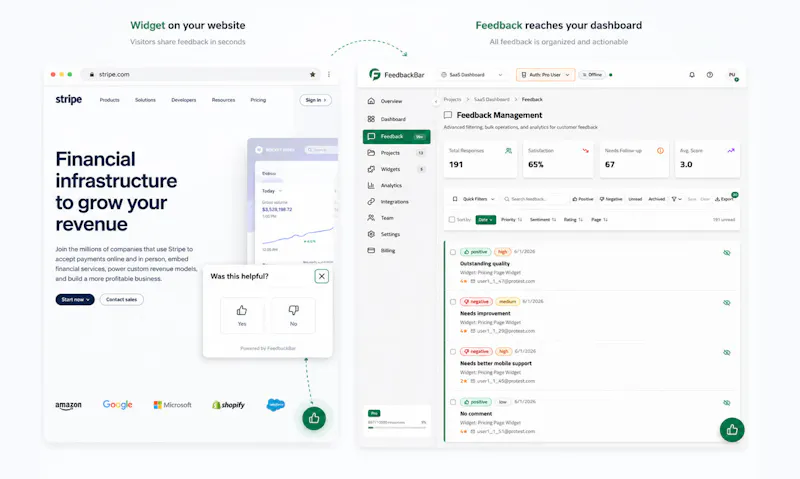 FeedbackBar screenshot 4