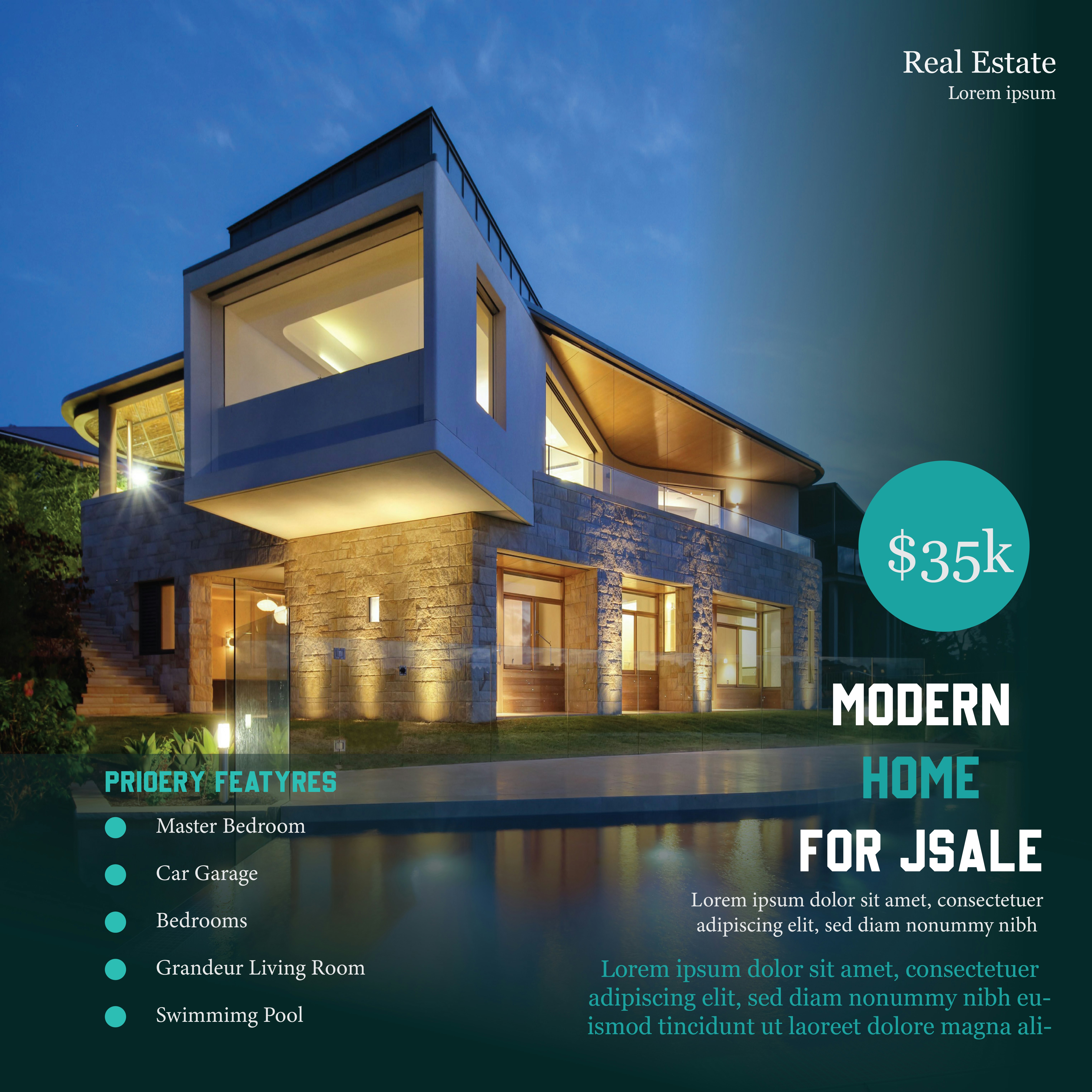 Poster media sosial