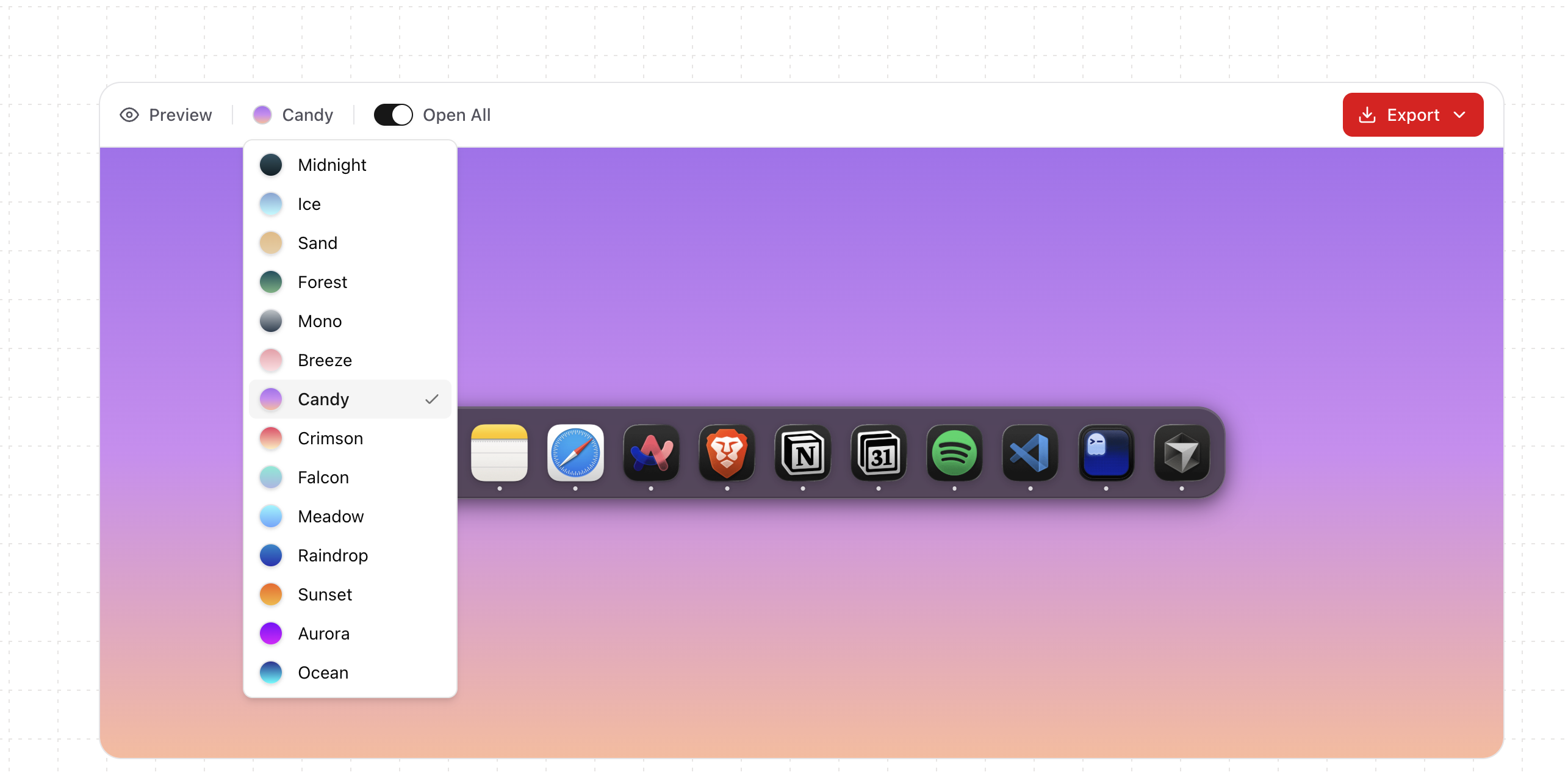 MakeDock - Screenshot 3 showing product features and functionality