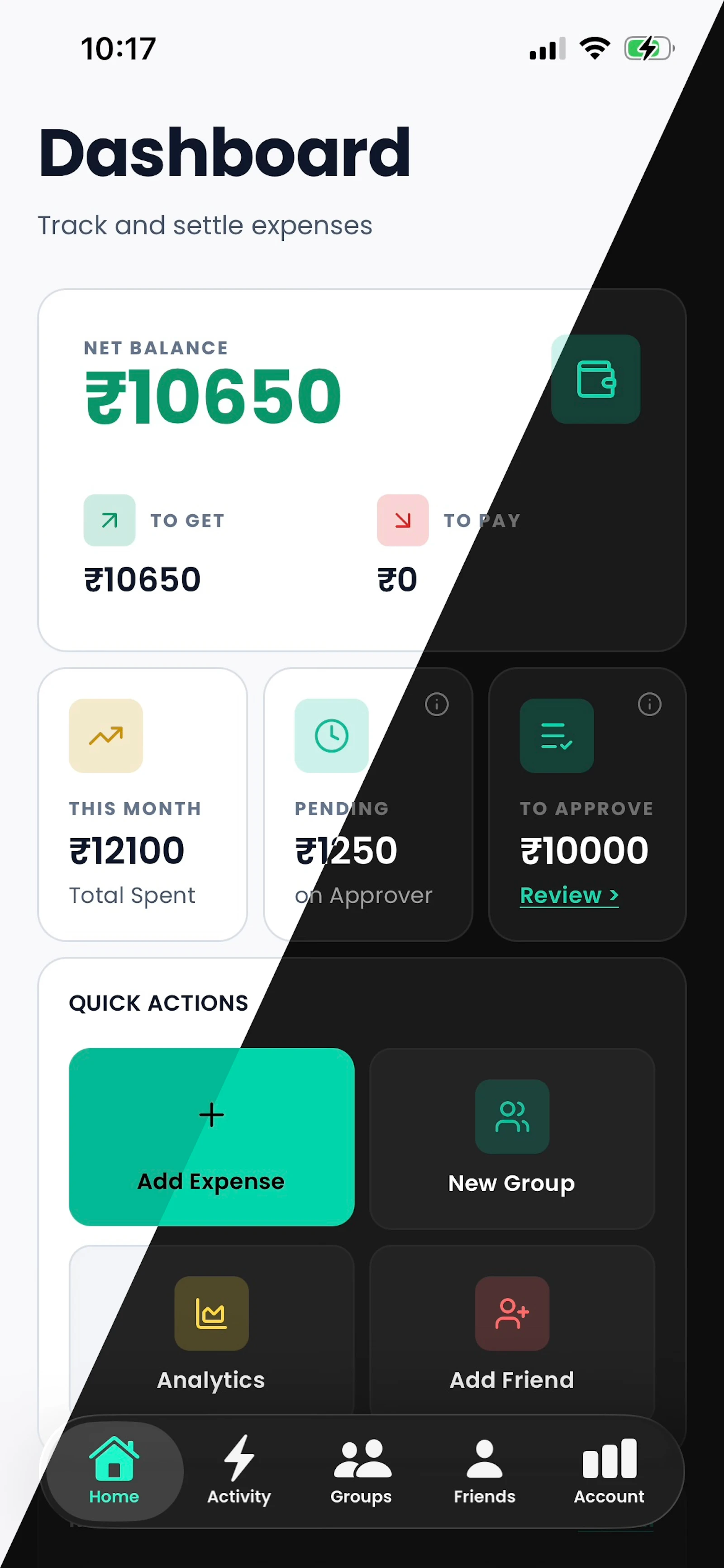 Settl: Split. Track. Settle. screenshot 2