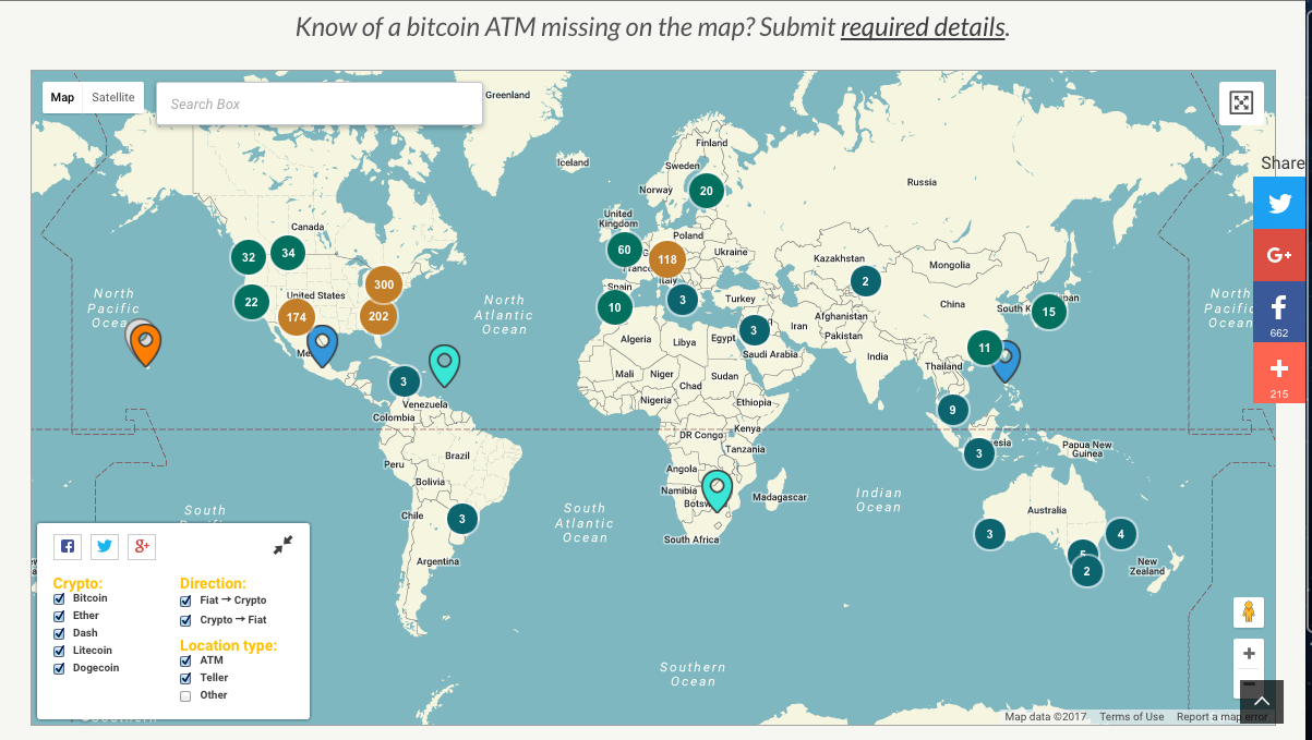 Bitcoin ATM map gallery image