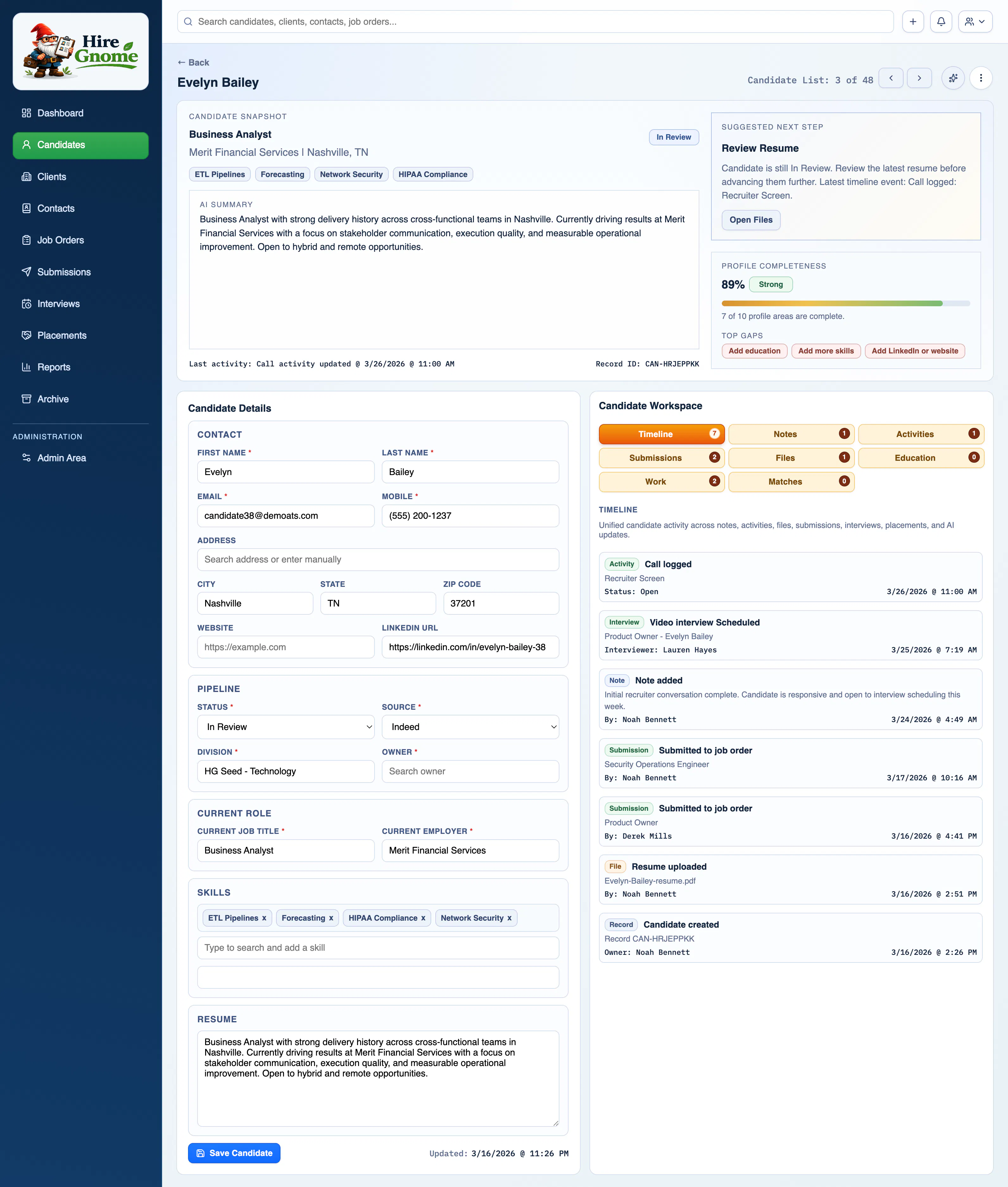 Hire Gnome gallery image
