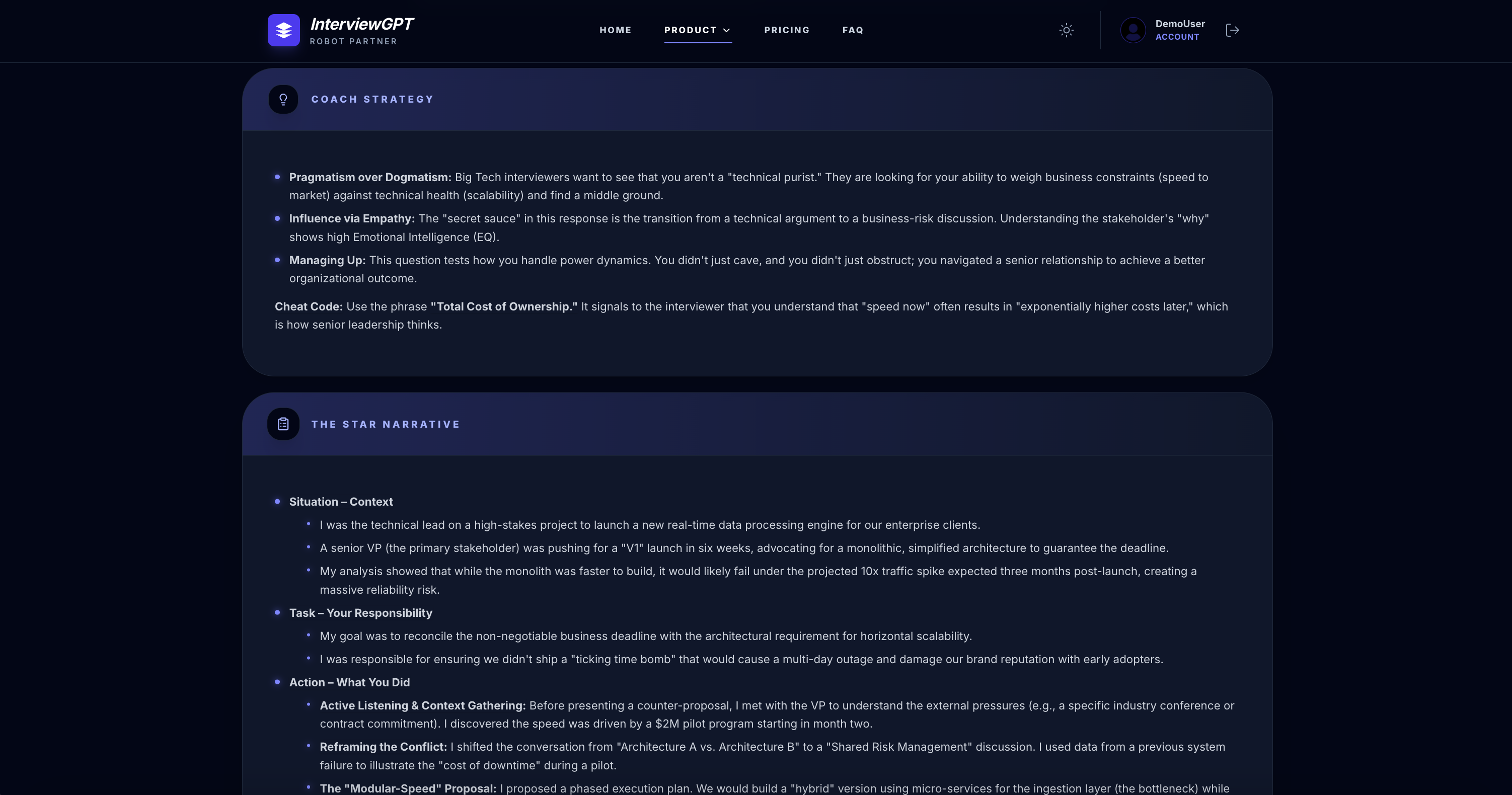 InterviewGPT gallery image