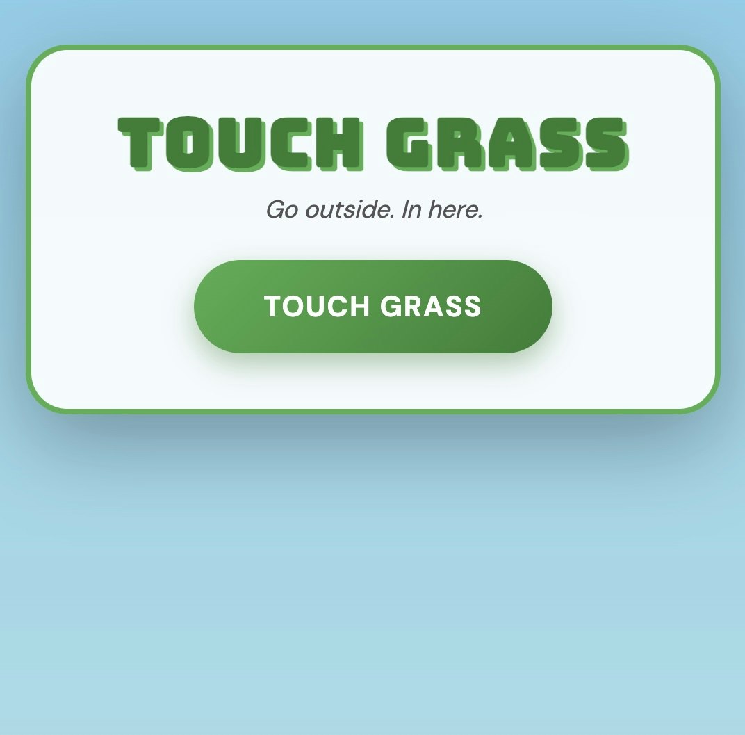 Touch Grass Simulator™