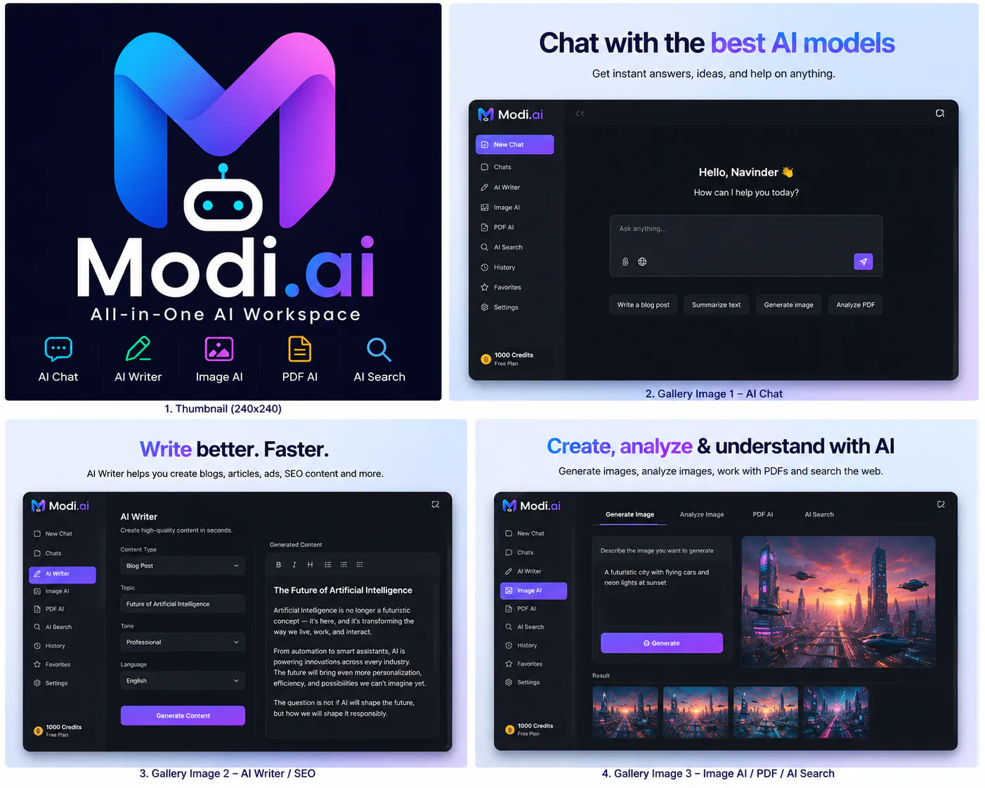 Modi.ai gallery image