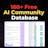 160+ Free AI Community Database