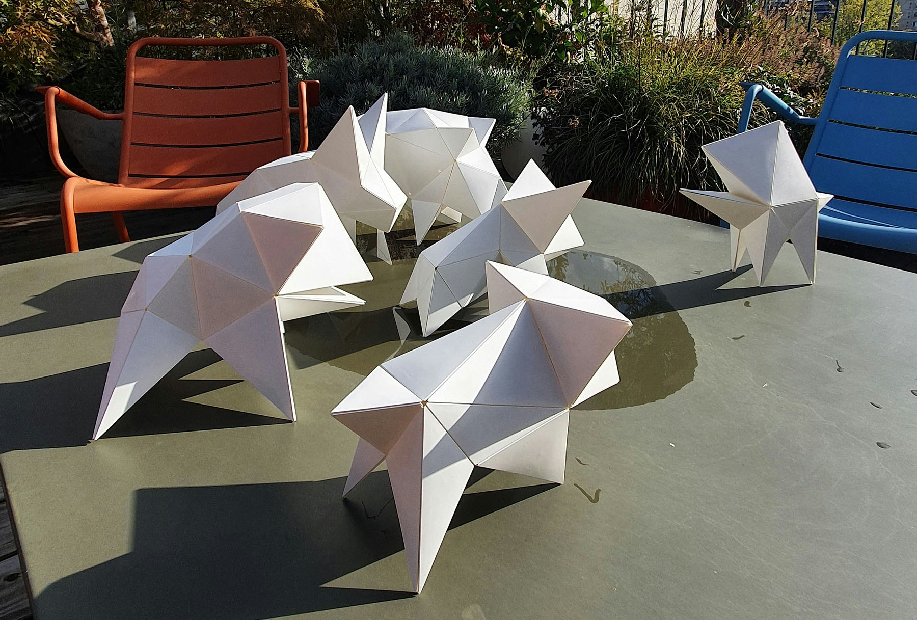 Carapace: prima puzzle 3D di origami fai -da -te media 17
