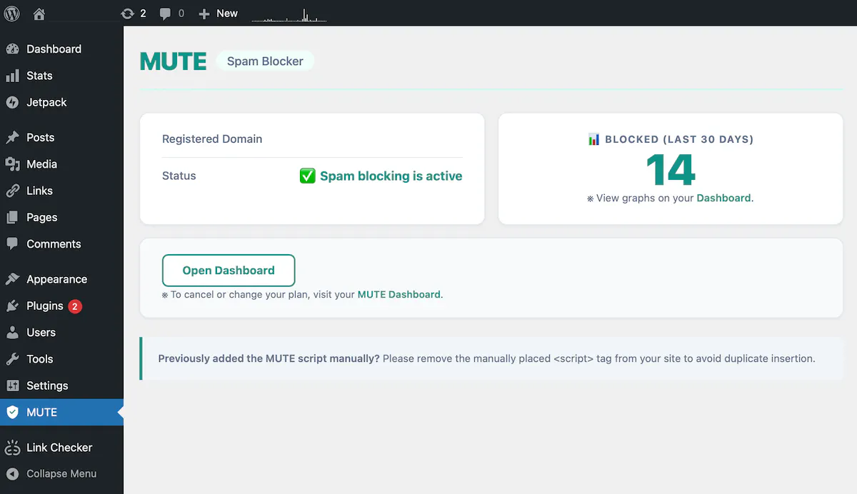 MUTE gallery image