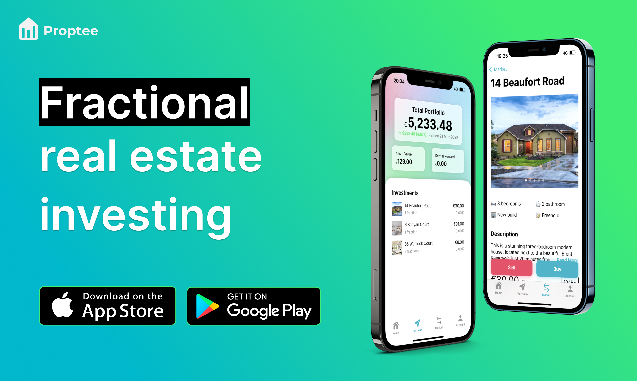 Proptee: Fractional Real Estate Trading media 2