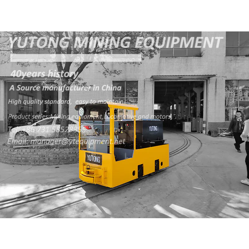 2.5Ton mining Lithium battery locomotive