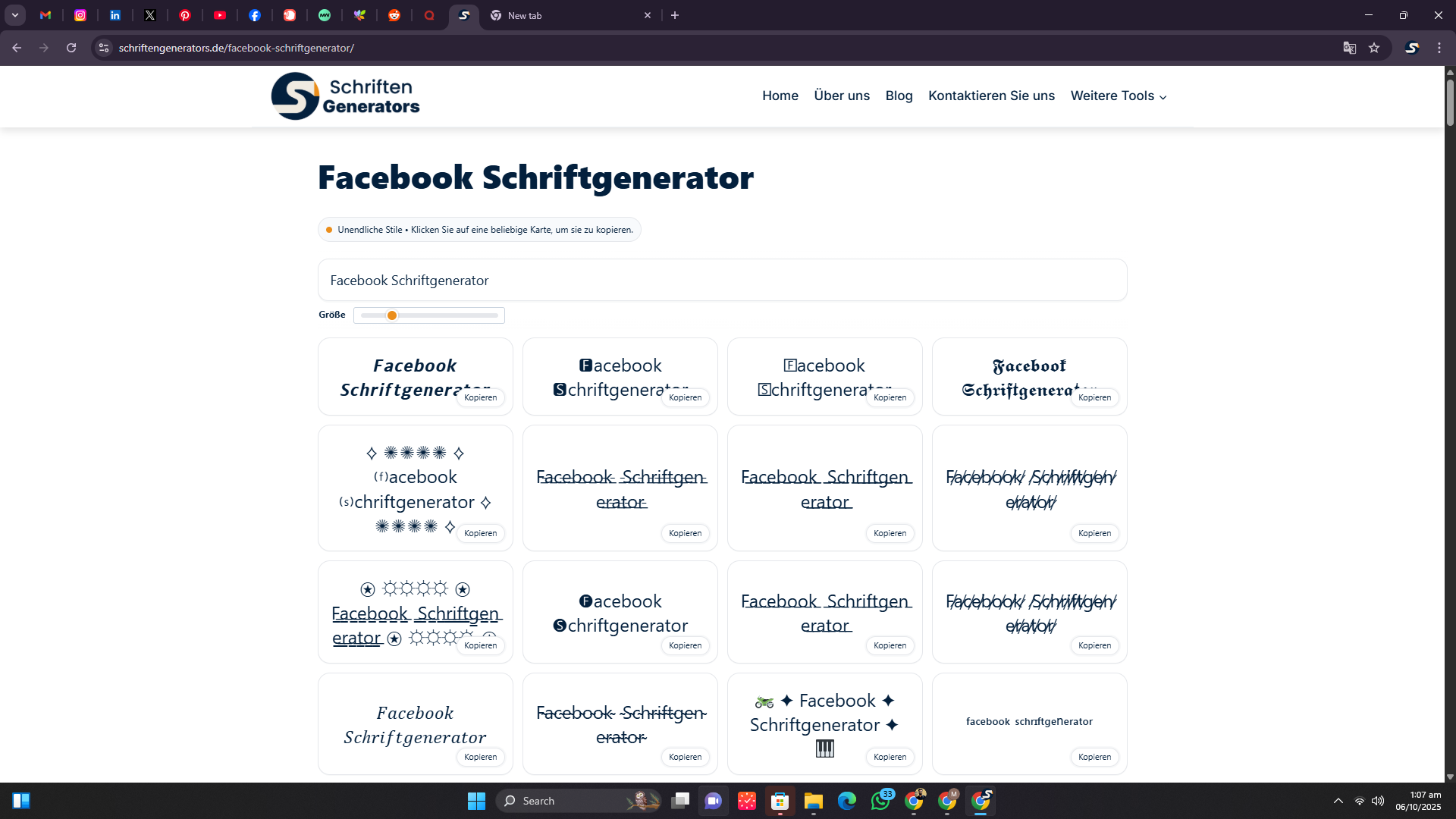 schriftengenerator gallery image