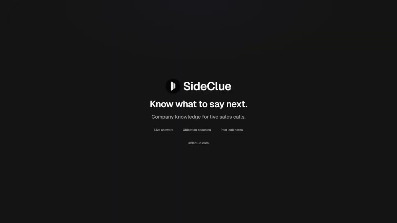 SideClue gallery image