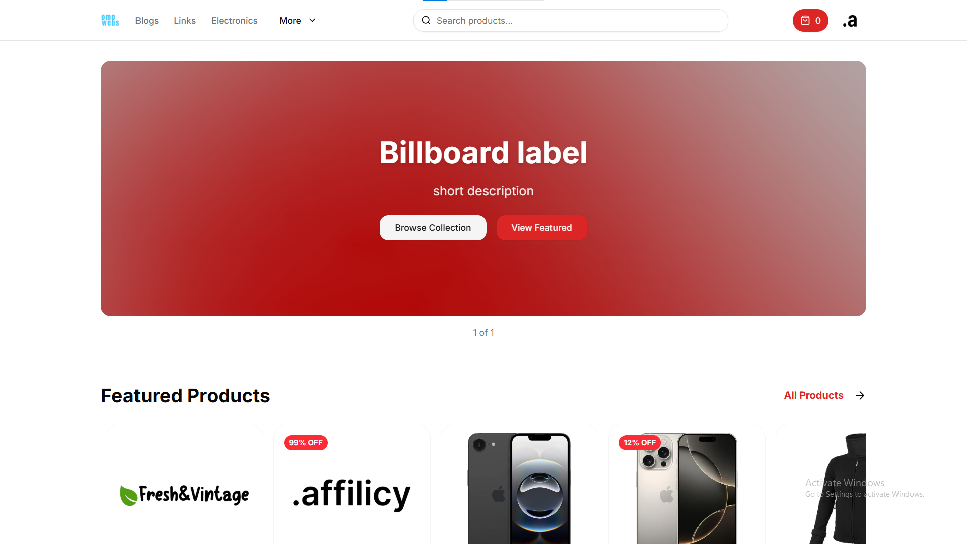 Affiliazione - Shopify per link di affiliazione. media 4