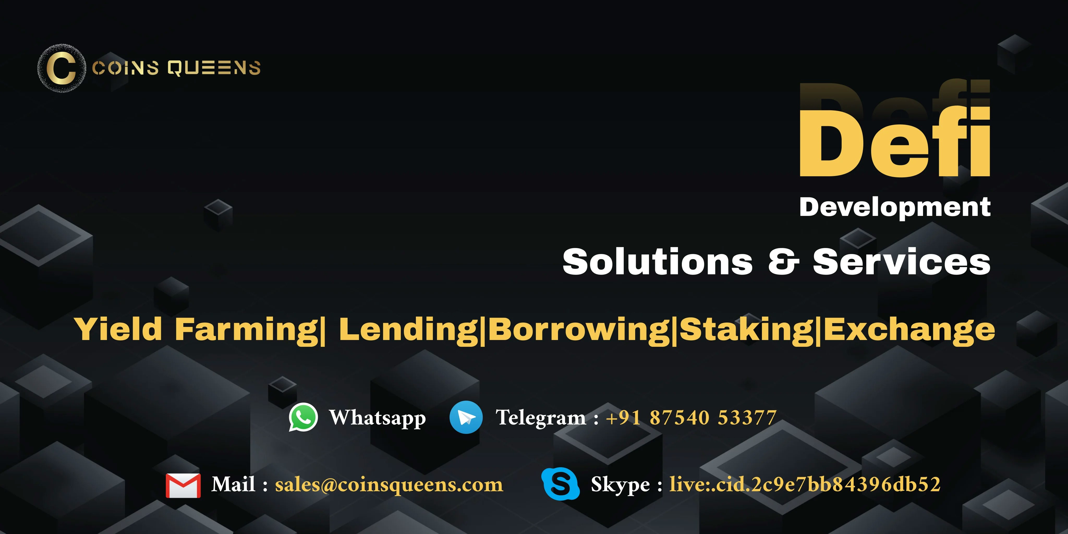 DeFi Development - Main product screenshot demonstrating key features and user interface