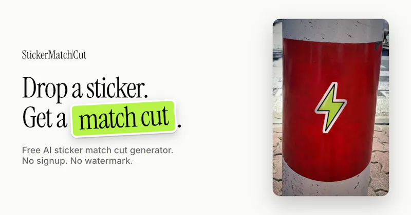 StickerMatchCut screenshot 1